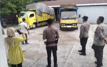 Pengamanan Ketat Polres Lombok Utara, Pastikan Kotak Suara Aman