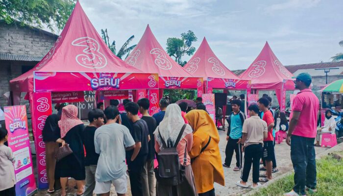 Tri Hadirkan Program 3Kiosk Seru di Jerowaru untuk Dukung Bisnis Lokal