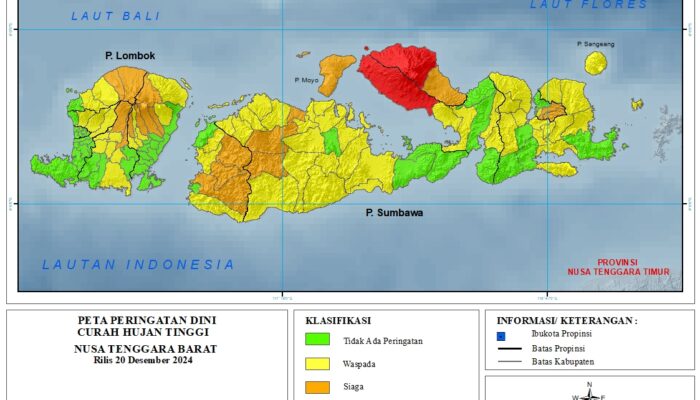 Waspada Curah Hujan Tinggi di NTB: Prediksi dan Himbauan untuk Desember 2024