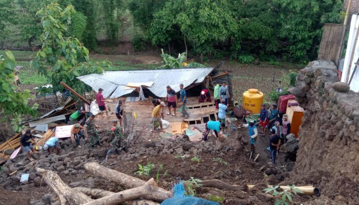 Banjir dan Longsor Terjang Kabupaten Bima