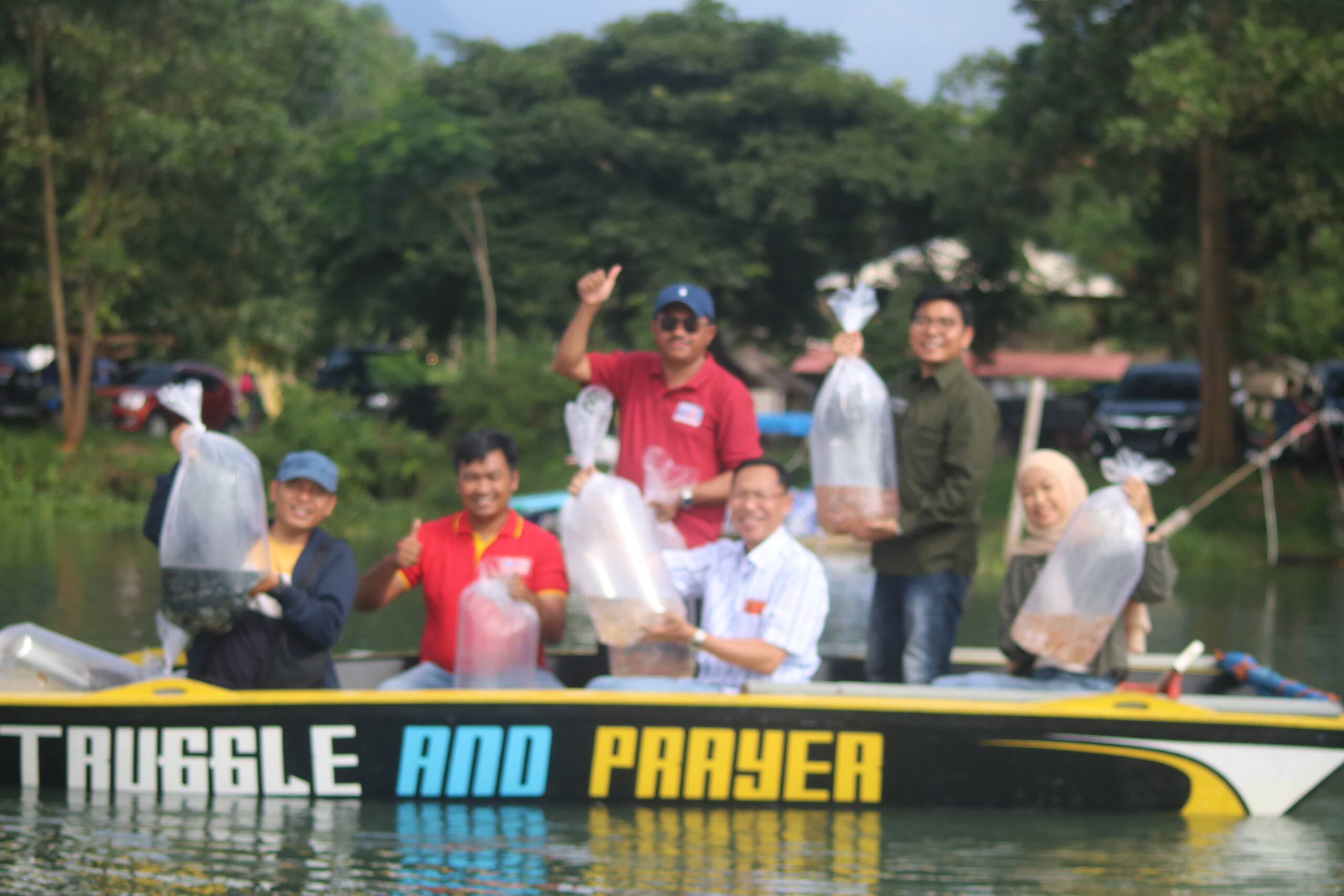 FWE NTB Sukses Tebar 1 Juta Benih Ikan di <a href=