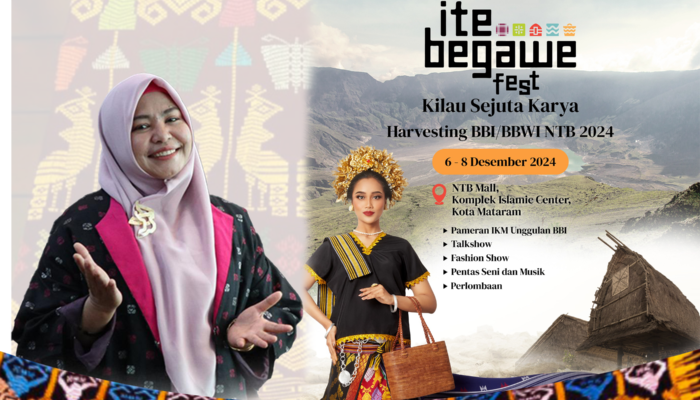 Gernas BBI ITE Begawe Fest 2024: Kolaborasi Kreativitas dan Budaya NTB