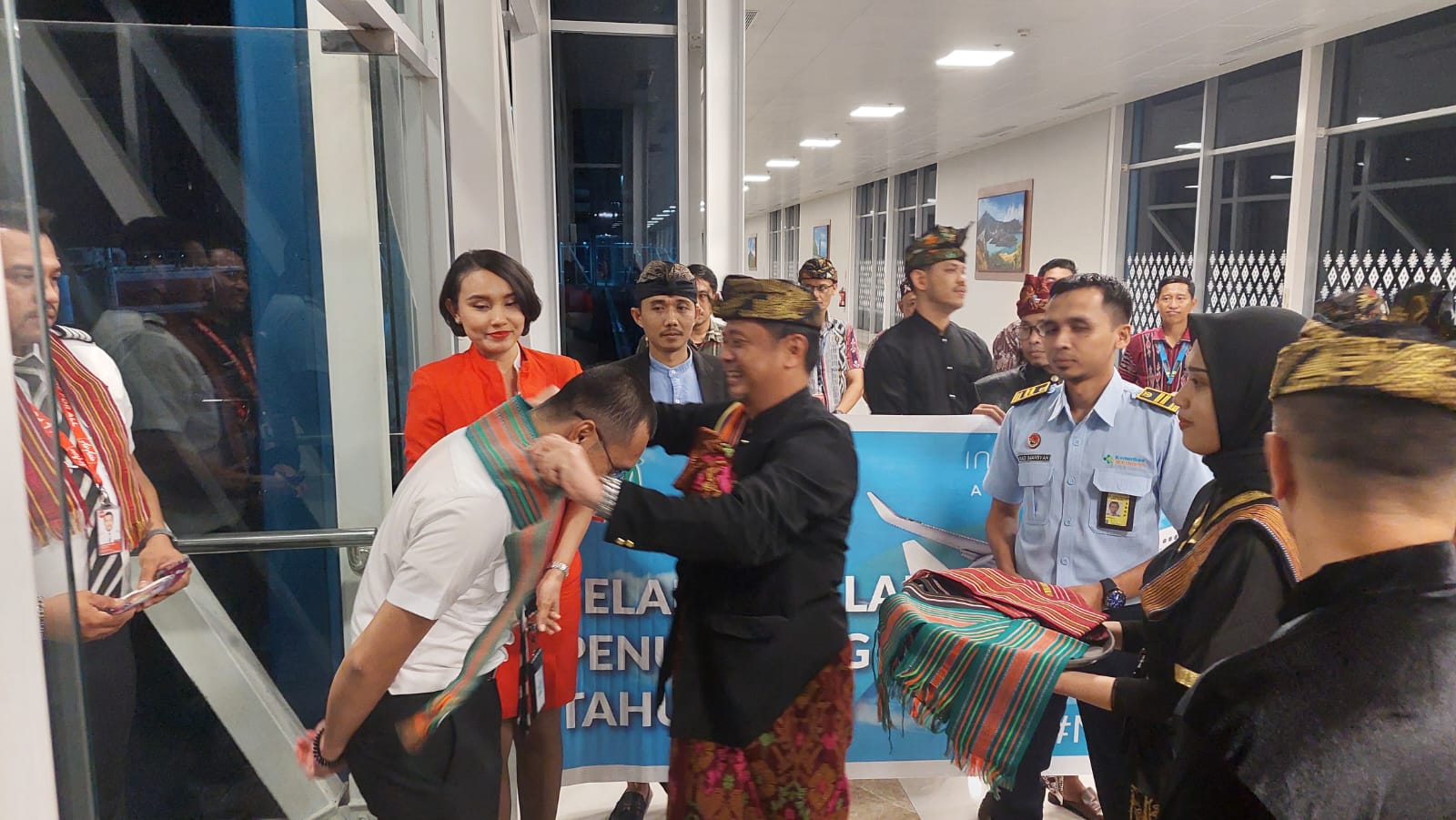 Bandara Lombok Sambut Penumpang Perdana Tahun 2025