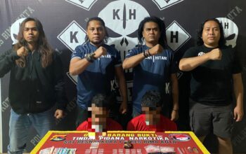 Tim Kaisar Hitam Gulung Dua Pengedar Sabu di Kota Bima