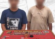 Dua Pengedar Shabu di Mataram Ditangkap, Barang Bukti 5,35 Gram Disita