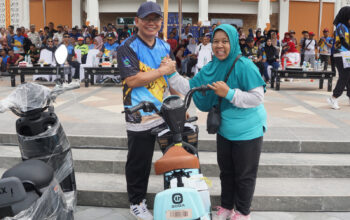 "Fun Run Meriah di NTB, Ribuan Peserta Ramaikan Bulan K3