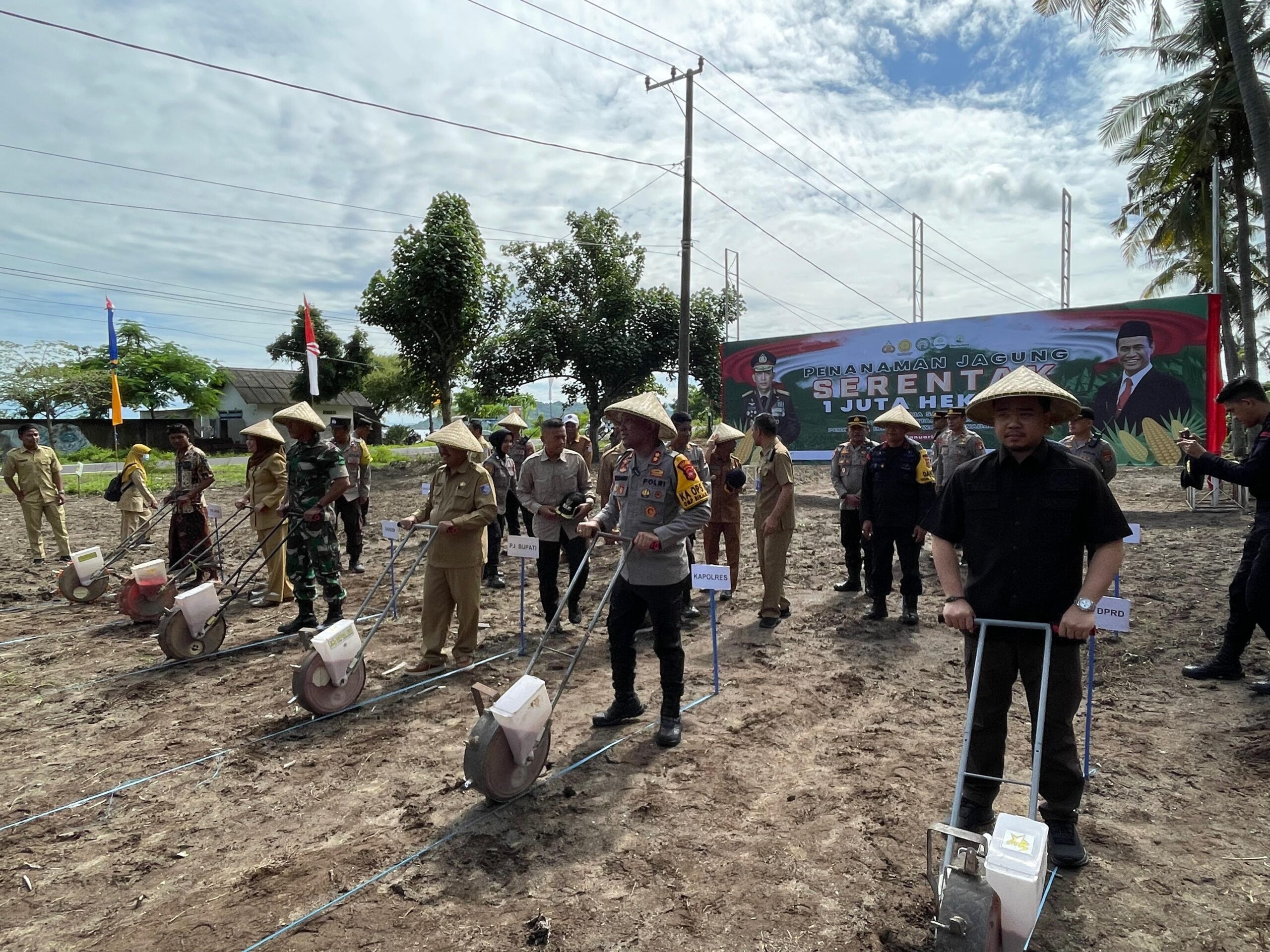 Lombok Barat Tanam 1 Juta Hektar Jagung, Dorong Swasembada Pangan