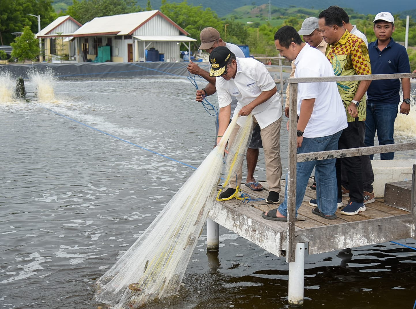 Budidaya Udang di Sumbawa: Pj Gubernur NTB Dorong Kedaulatan Pangan