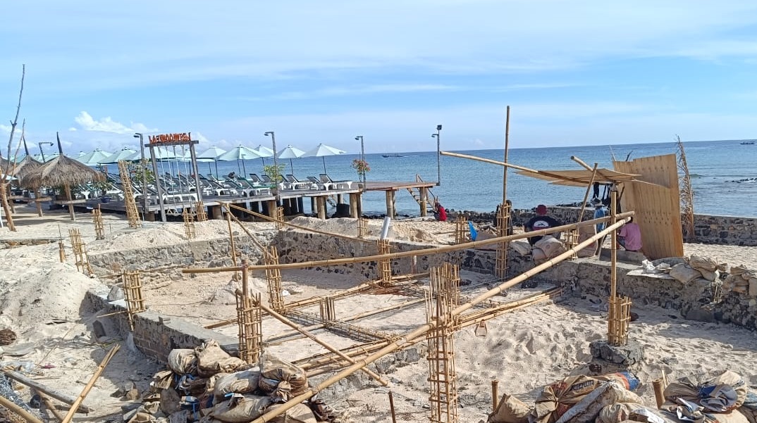 Bangunan Liar di Gili Trawangan, Pemkab KLU Beri Teguran