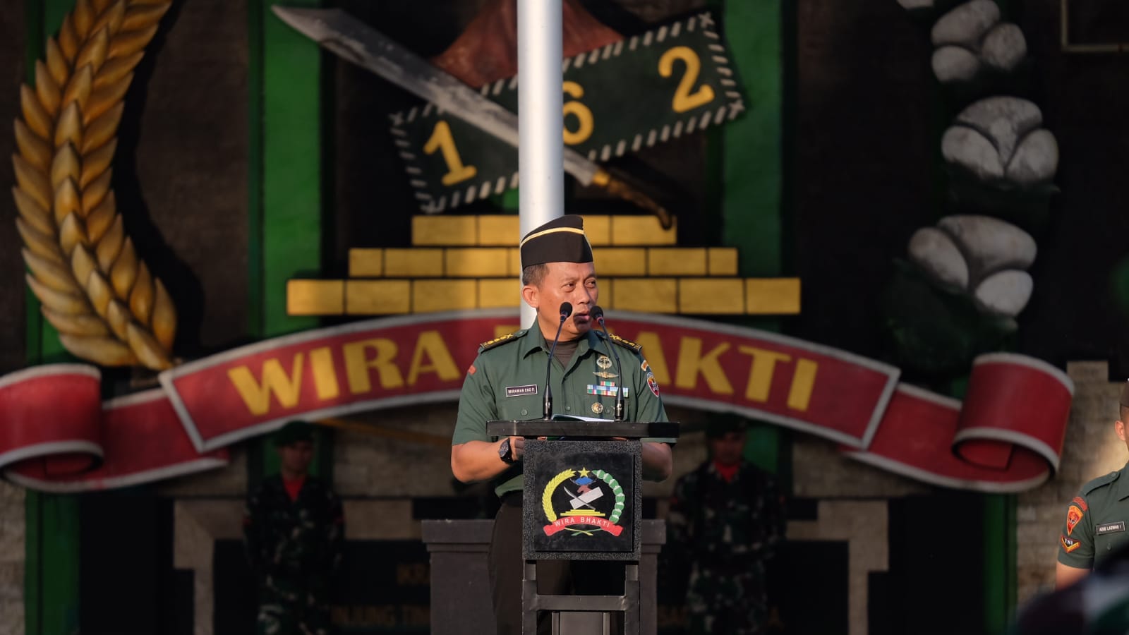 Korem 162/WB Gelar Upacara 17-an, Kasad Tekankan Akuntabilitas TNI AD