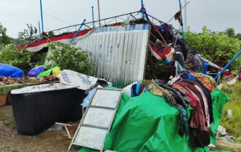 Angin Kencang Terjang Lombok Barat, Pedagang di Gili Mas Rugi Puluhan Juta