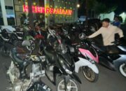 Polres Lombok Tengah Amankan 27 Motor dalam Razia Balap Liar Selama Ramadan