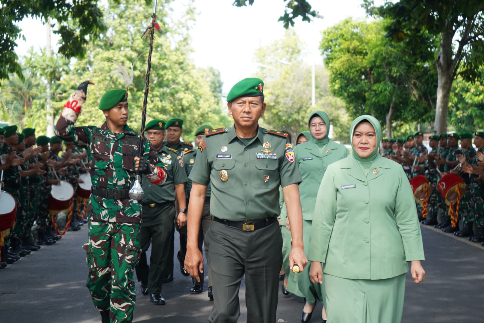 Resmi! Brigjen TNI Moch. Sjasul Arief Nahkodai Korem 162/WB