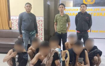 22 Remaja Diamankan Akibat Perang Sarung Diamankan Polresta Mataram