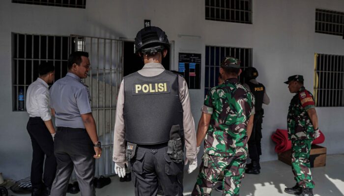 Lapas Gelar Razia Gabungan, Antisipasi Gangguan Keamanan Jelang Idul Fitri 2025