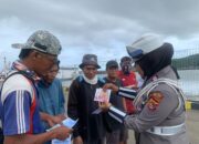 Satlantas Polres Bima Kota Gencar Sosialisasi “Mudik Aman Keluarga Nyaman”