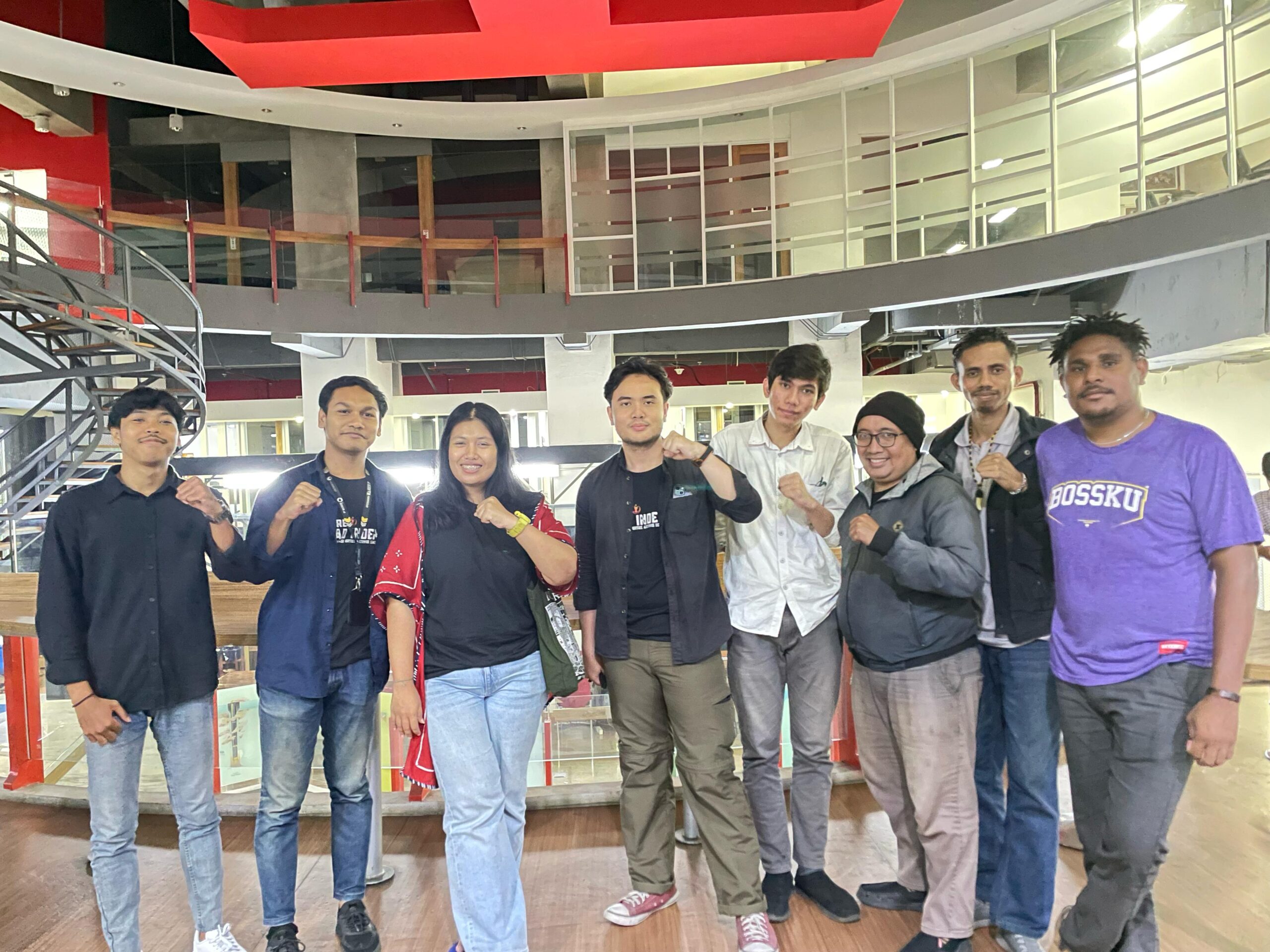 SKUAD INDEMO Datangi Tempo, Kirim Pesan Menohok ke Peneror