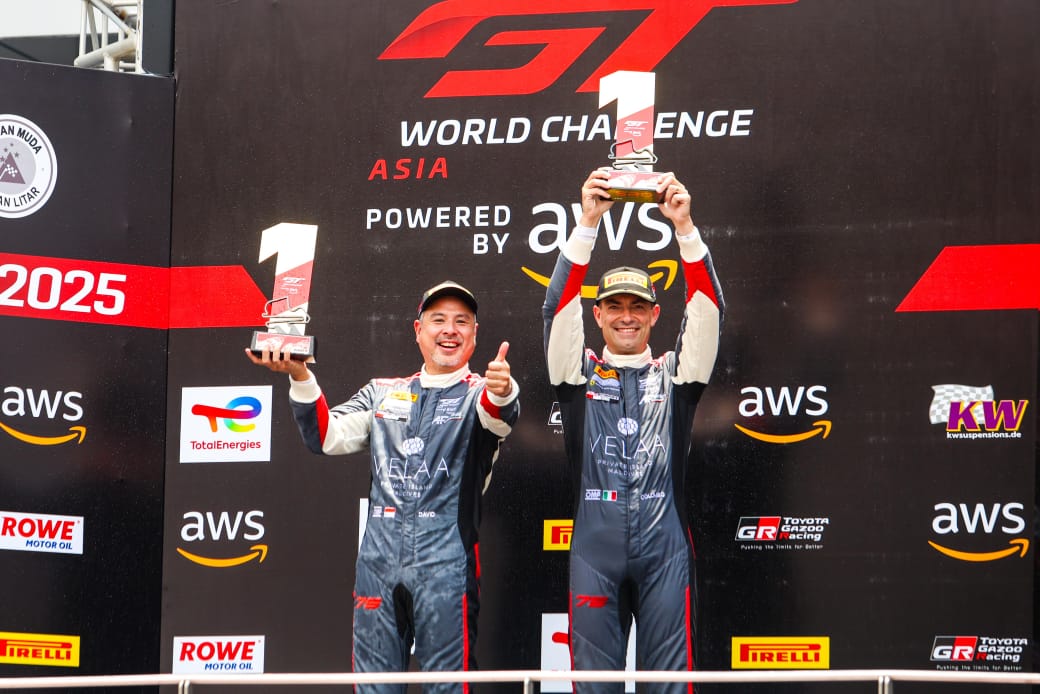 Merah Putih Berkibar di Sepang! Duo Indonesia Juara Kelas AM GT Asia