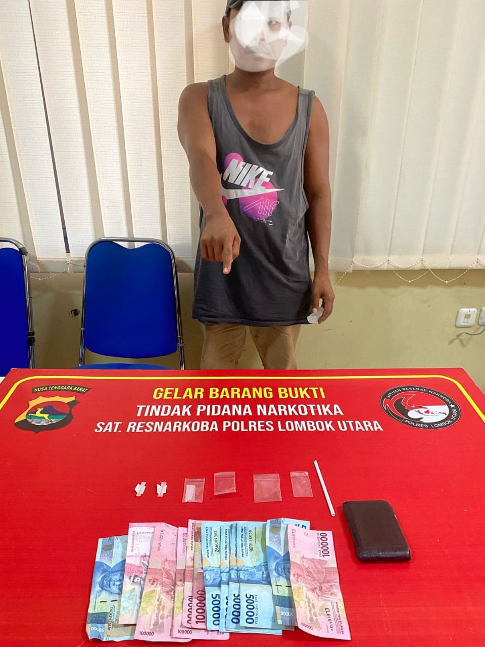 Buruh Tani & Harian Lepas di Lombok Utara Terjaring Razia Narkoba