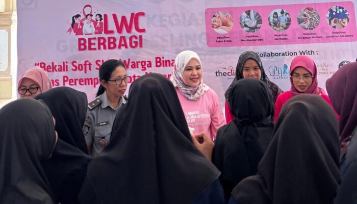Sentuhan Kartini: LWC Beri Pelatihan Warga Binaan LPP Mataram