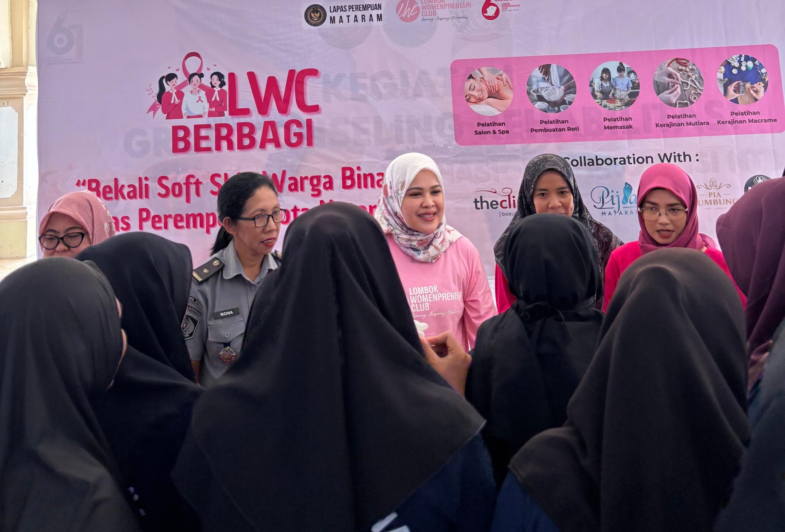 Sentuhan Kartini: LWC Beri Pelatihan Warga Binaan LPP Mataram