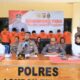 Polres Lombok Tengah Bongkar 11 Kasus, 9 Tersangka Diamankan