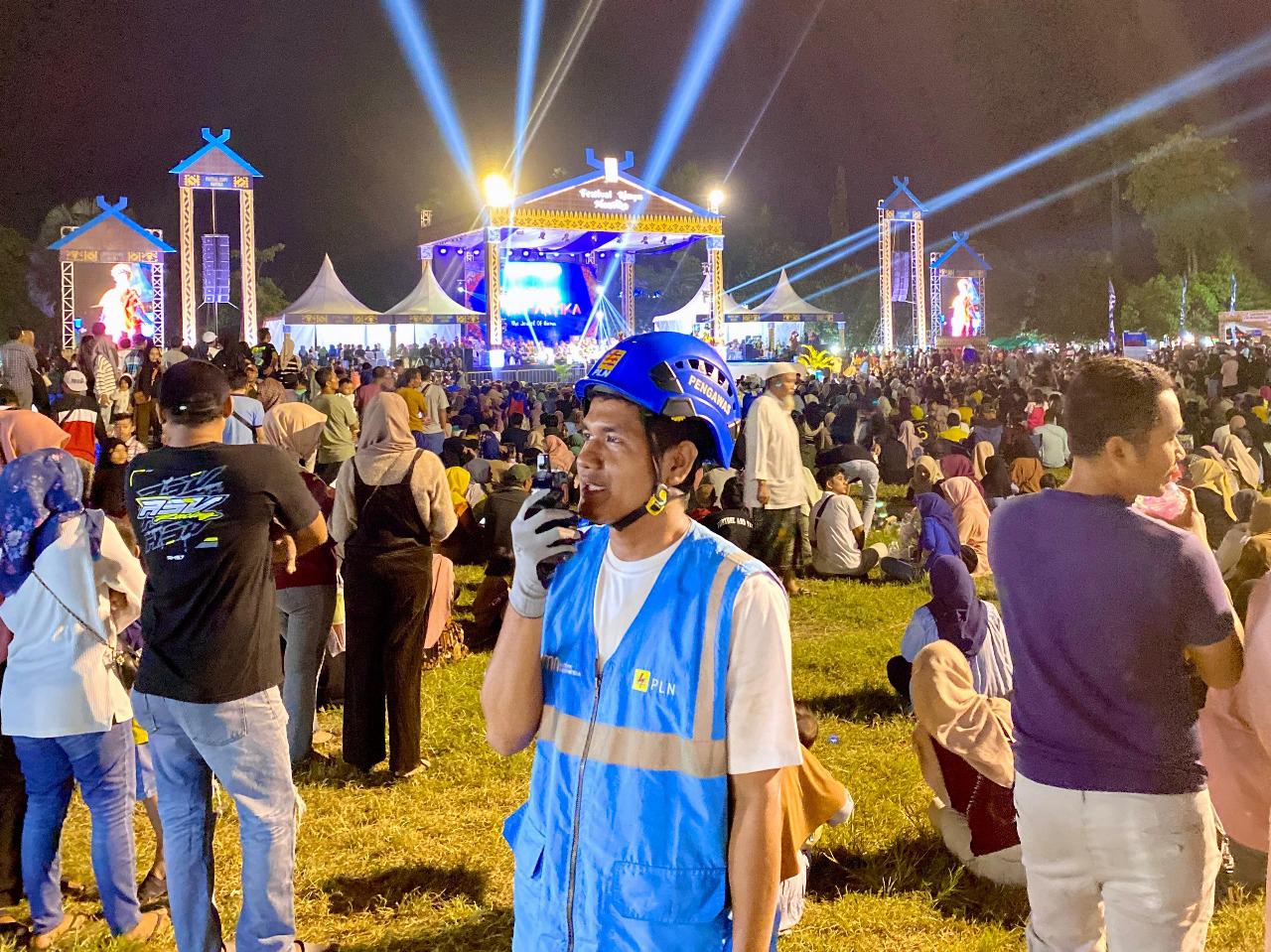 PLN Amankan Listrik Festival Rimpu Mantika, Dukung HUT ke-23 Kota Bima Tanpa Kedip
