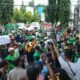 Ribuan Driver Ojol-Grab Demo, Kantor Grab Disegel
