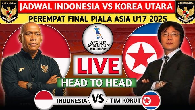 Indonesia U-17 vs Korea Utara: Prediksi Skor dan Line-Up Lengkap