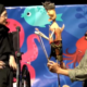 Wayang Botol SLB Mataram Pukau HUT Persahabatan RI-Prancis
