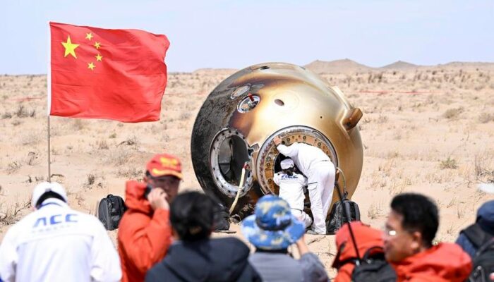Shenzhou-19: Tiga Astronaut China Kembali ke Bumi Sehat