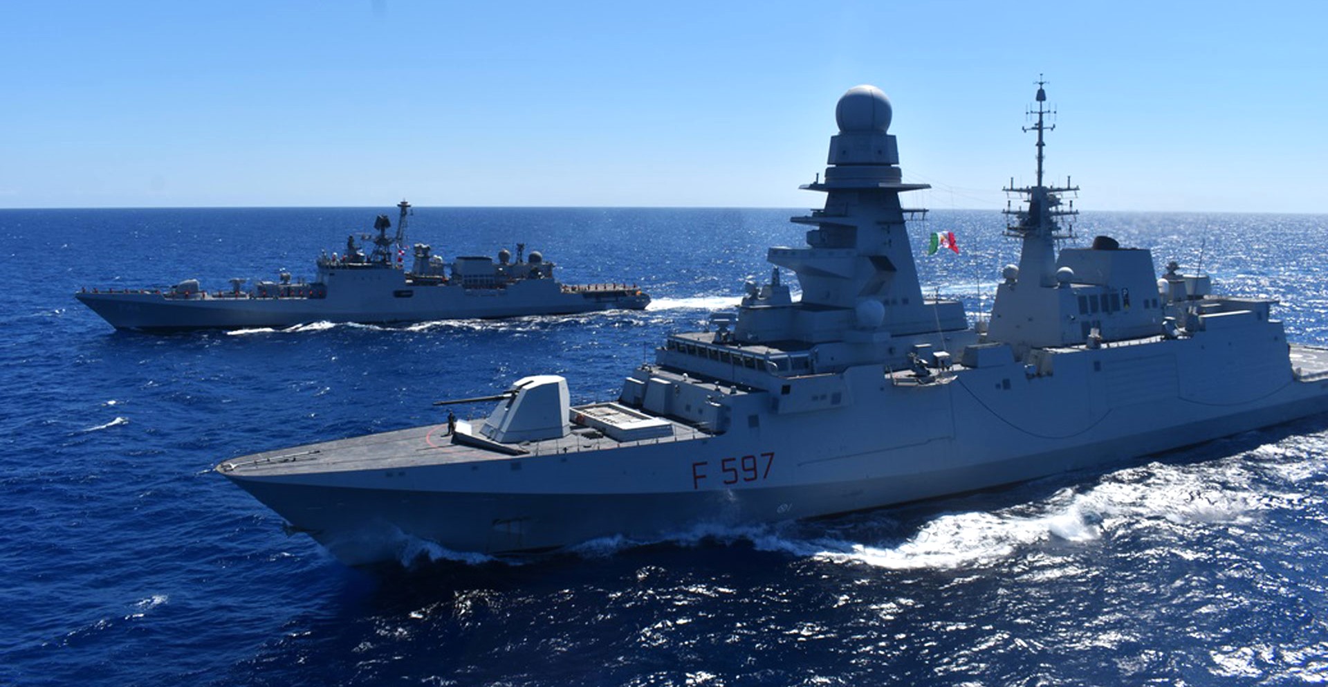 Kapal Perang Italia Datang, 'Data Link' Jadi Batu Sandungan RI.