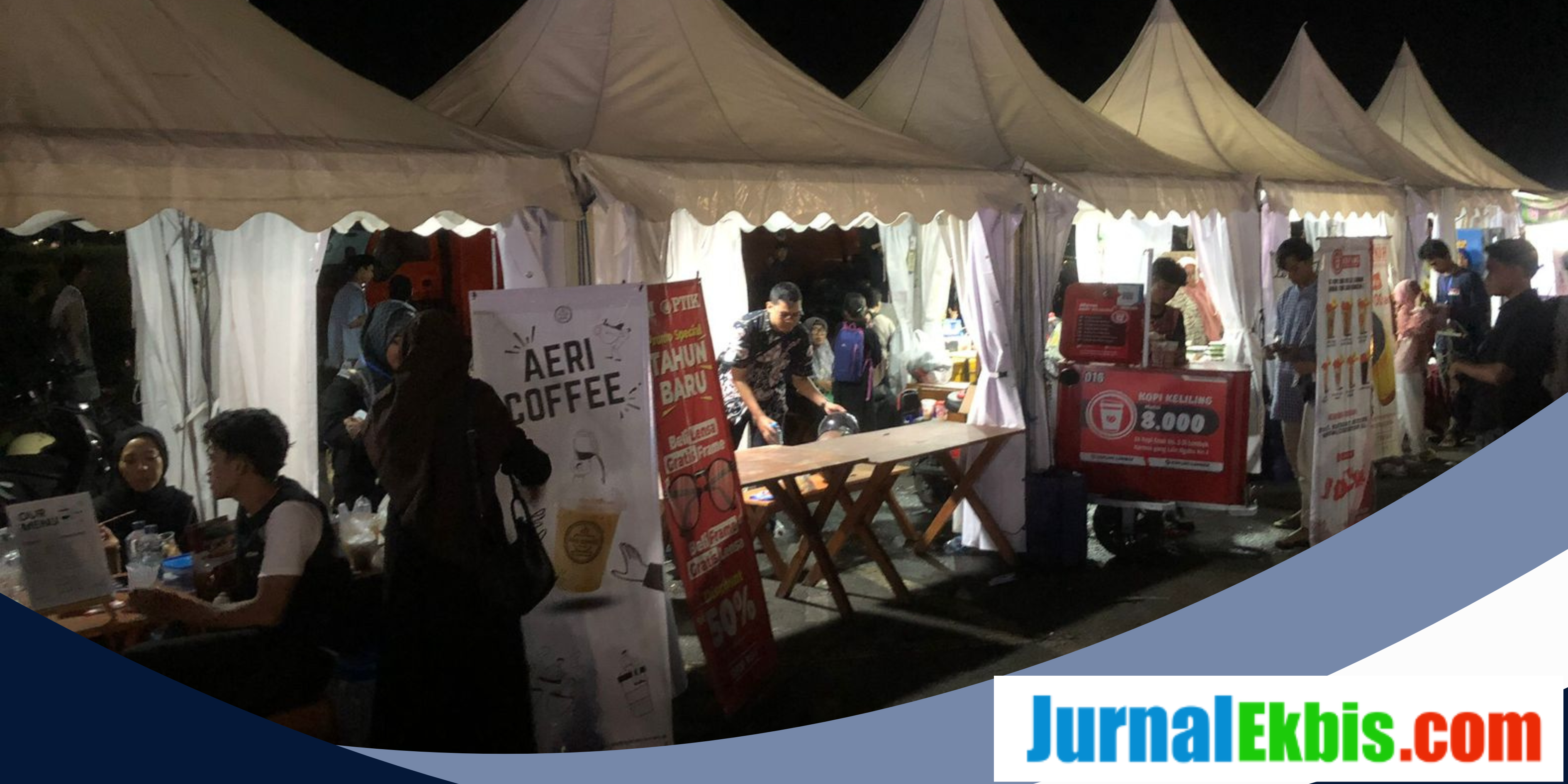 Tabligh Akbar UAS Bawa Berkah Ekonomi: UMKM Panen Rezeki di Ex Bandara Selaparang