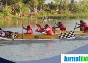 Sampan Ngebut! Sungai Geleger Jadi Arena Balap Paling Seru di Lombok