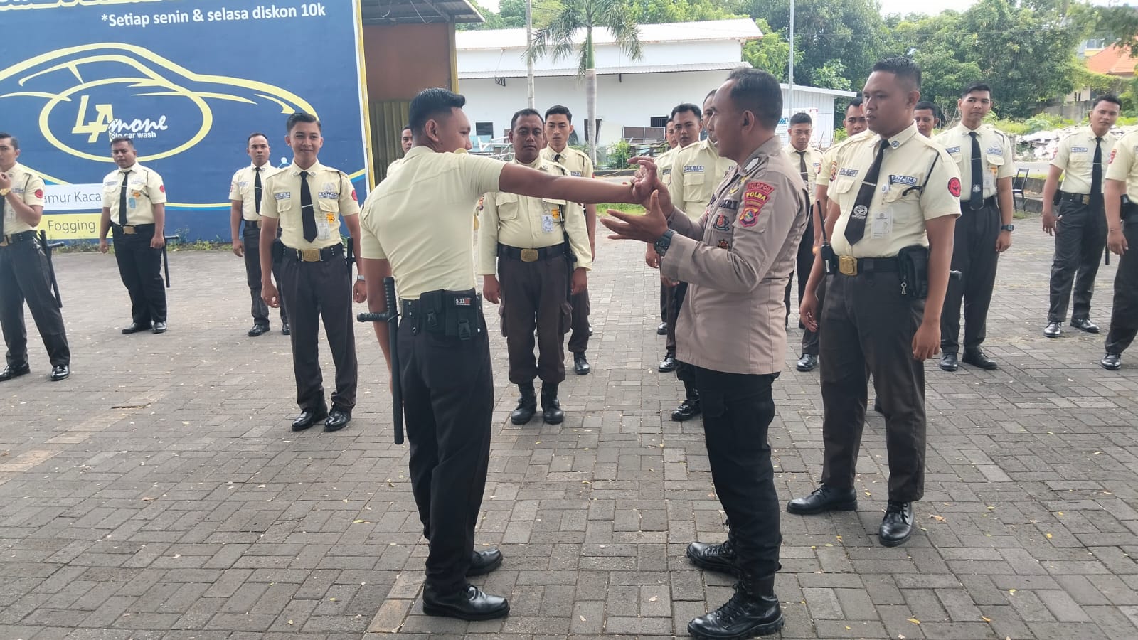 Polda NTB Latih Satpam Epicentrum Mall, Tingkatkan Profesionalisme dan Dukung Harkamtibmas