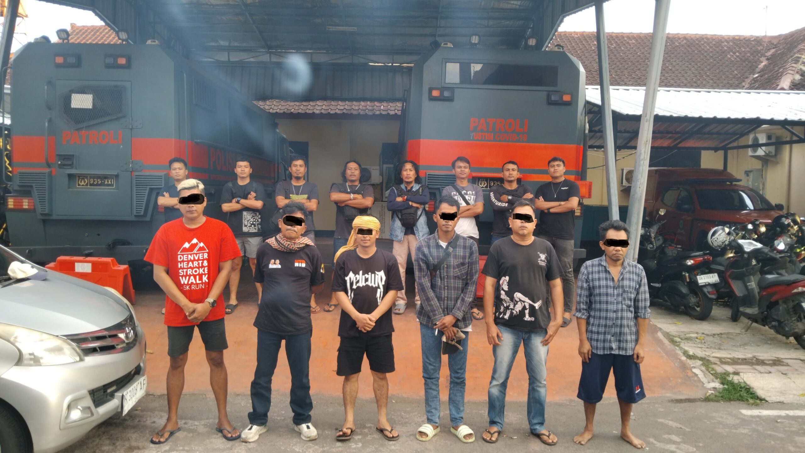 Sikat Preman! Tim Puma Polda NTB Ringkus 6 Pelaku Pemerasan dan Kekerasan di PT PNM Bertais