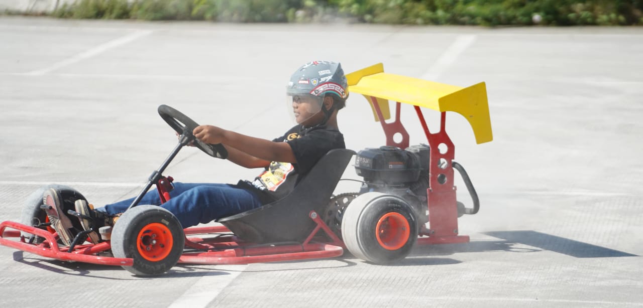 Gokart Jadi Nge-Drift! Sensasi Baru di Mandalika Bikin Nagih