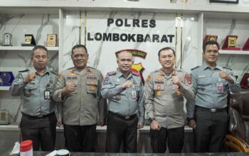Kalapas dan Kapolres Lombok Barat Perkuat Sinergi Keamanan Lapas