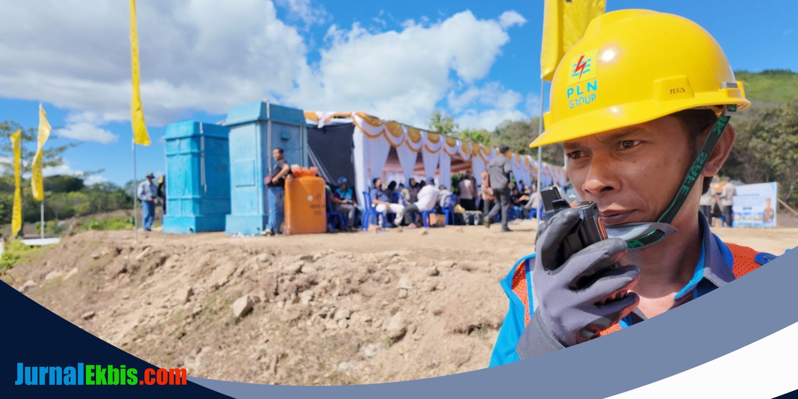 Groundbreaking Gudang Pangan Polri, PLN Siaga Total di Sumbawa