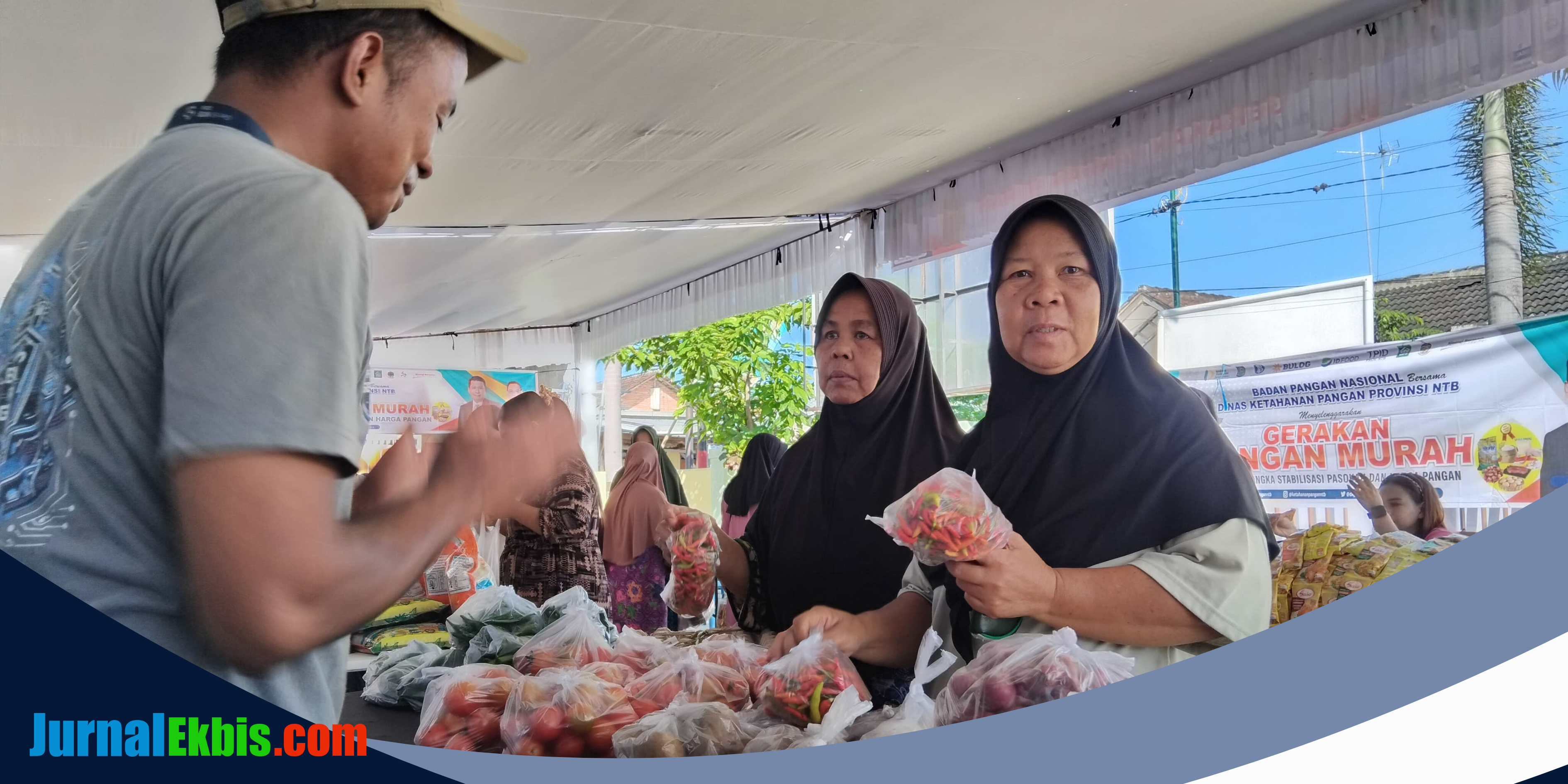 Tekan Inflasi, GPM Hadirkan Pangan Terjangkau di Mataram Jelang Idul Adha
