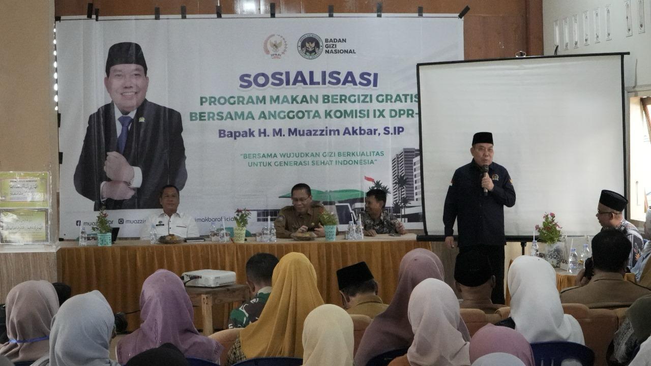 DPR RI dan BGN Sosialisasikan Program Makan Bergizi Gratis di Lombok Timur