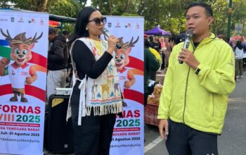 CFD Mataram Jadi Panggung Sosialisasi FORNAS VIII NTB 2025