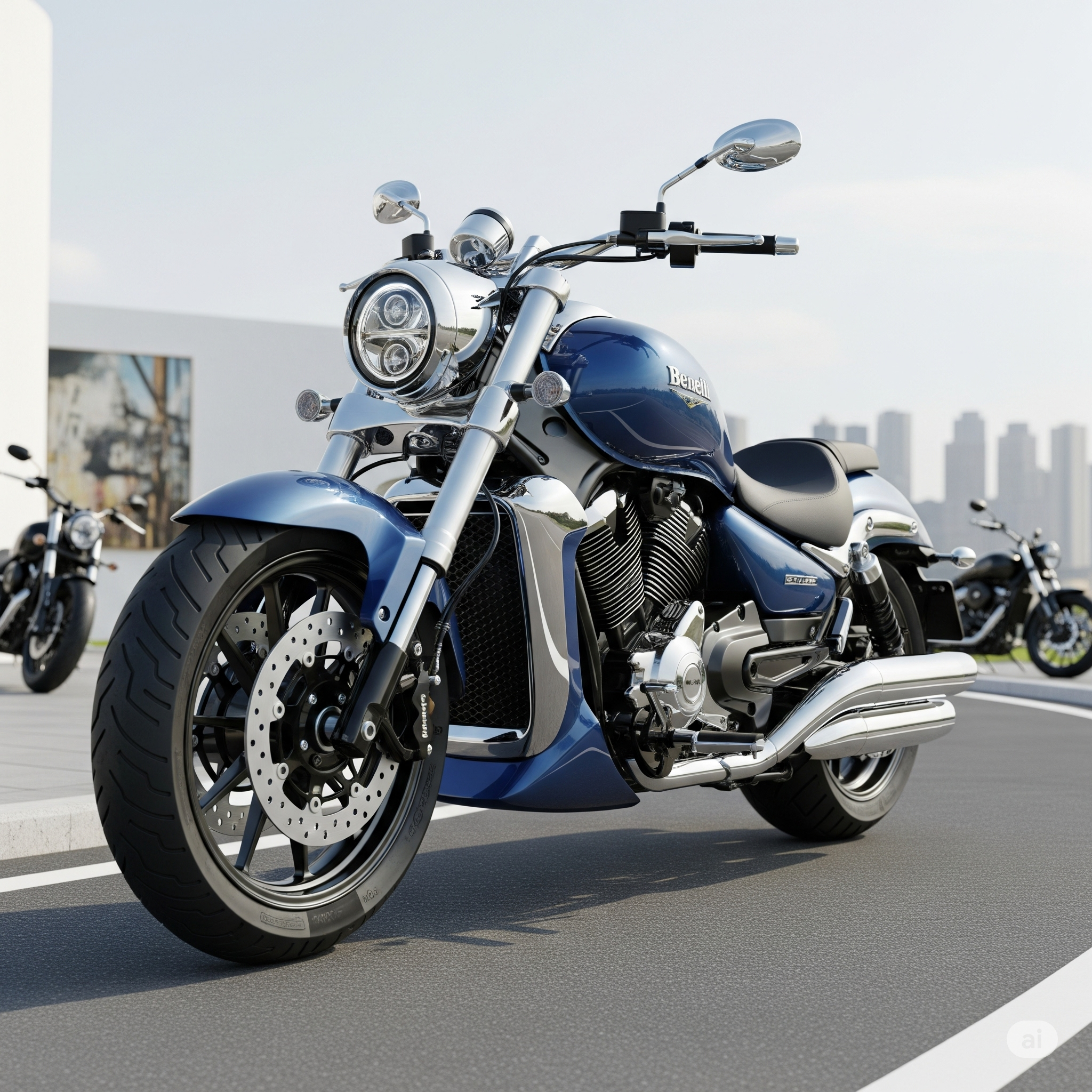 Benelli Bikin Panik Harley! Cruiser Mewah Kini Cuma Segini Harganya