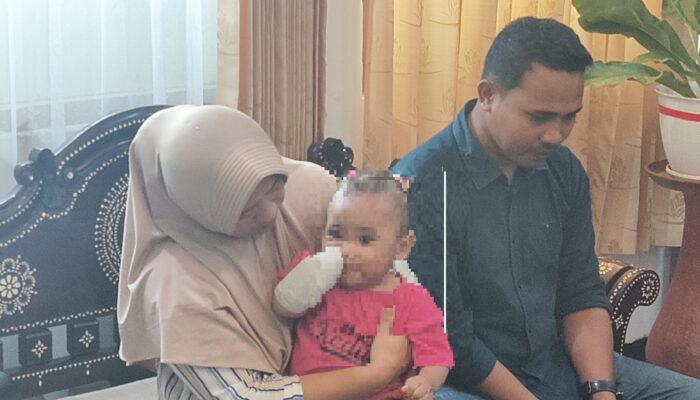 Balita Arumi Kehilangan Tangan, Orang Tua Tuntut Keadilan Medis