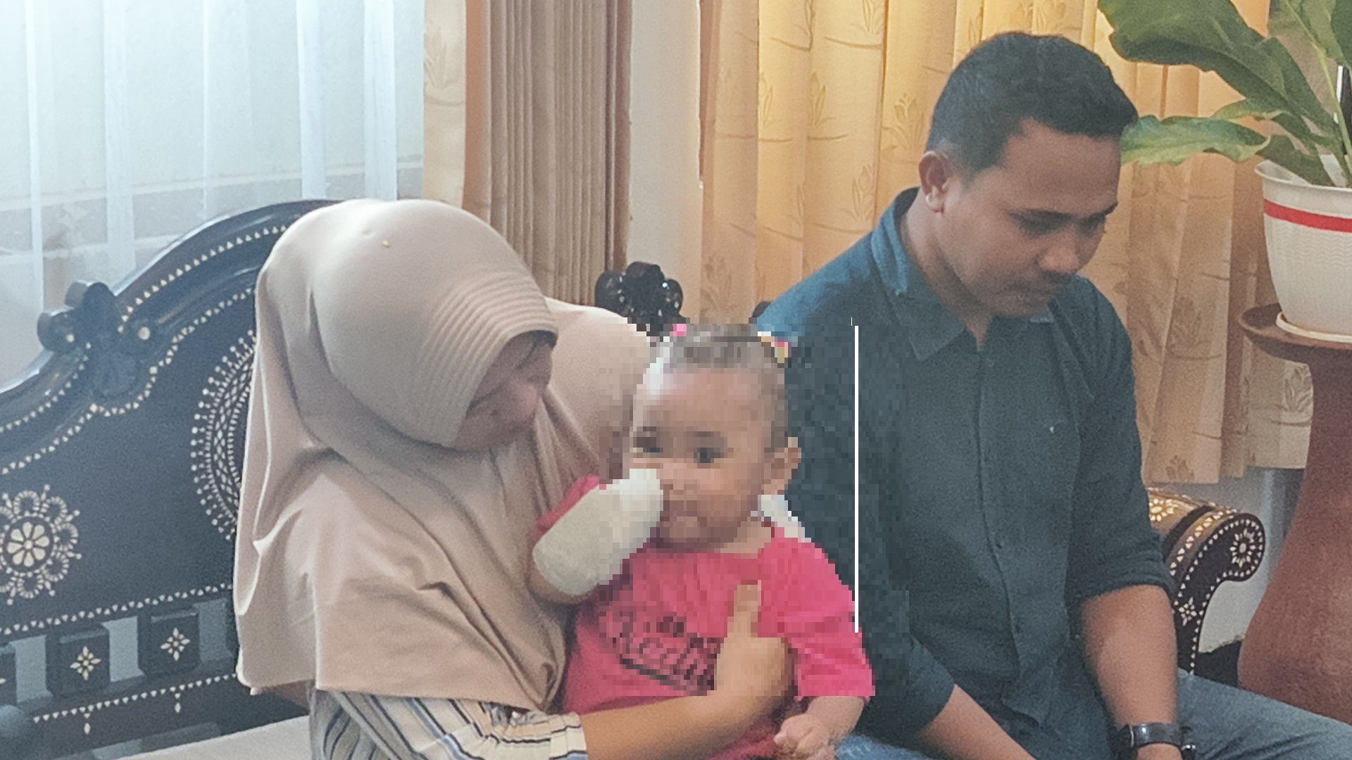 Balita Arumi Kehilangan Tangan, Orang Tua Tuntut Keadilan Medis