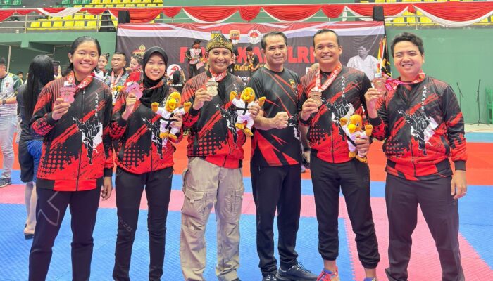 Tim Karate Polda NTB Sabet 5 Perunggu di Piala Kapolri 2025