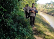 Mayat Bayi Bertali Pusar Tersangkut di Aliran Sungai
