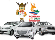 FORNAS VIII 2025 Dongkrak Transportasi Mataram, Sewa Mobil Ludes, Ekonomi NTB Melesat