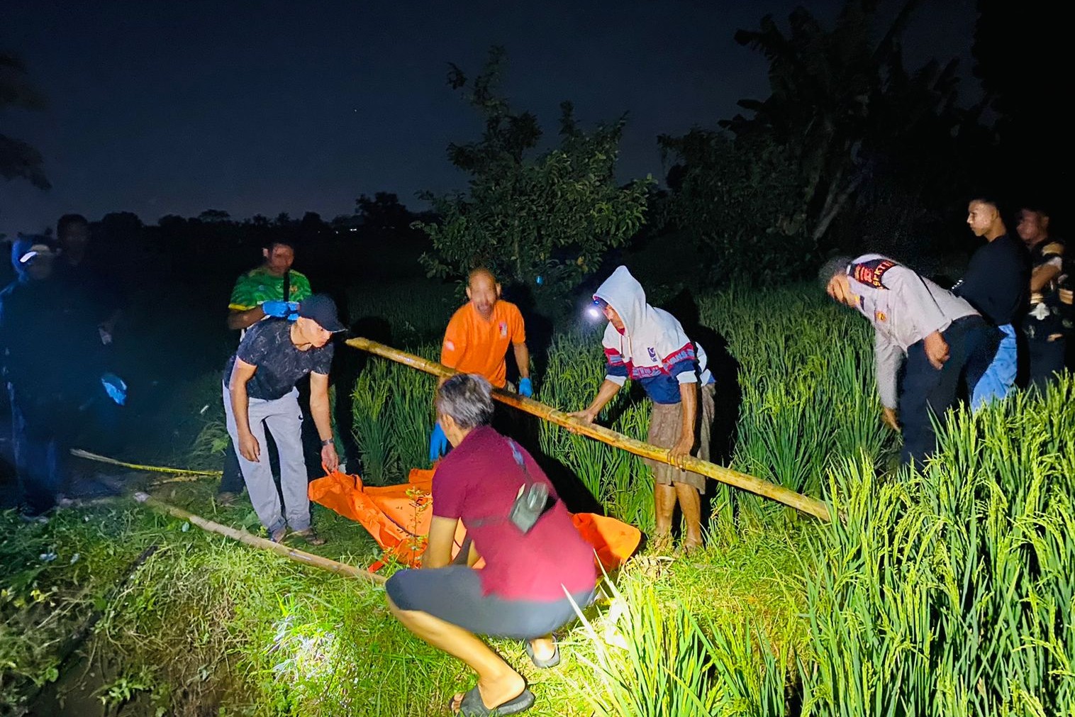 Hilang Dua Hari, Kakek di Kediri Ditemukan Tak Bernyawa di Sawah