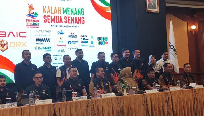 FORNAS VIII 2025 di NTB Banjir Peserta, Tembus 15 Ribu!